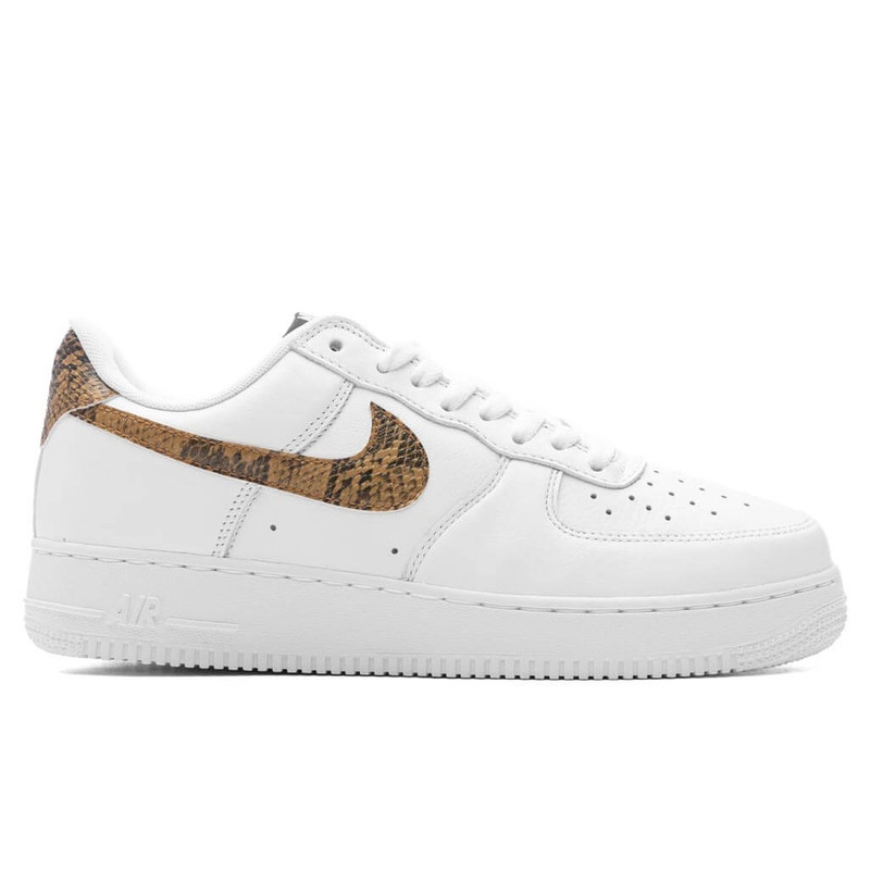 AIR FORCE 1 LOW RETRO PRM QS 'IVORY SNAKE' - WHITE/ELEMENTAL GOLD/DARK HAZEL - 1