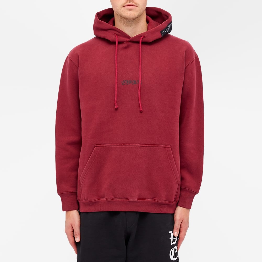 VETEMENTS Jeans Logo Popover Hoody - 5