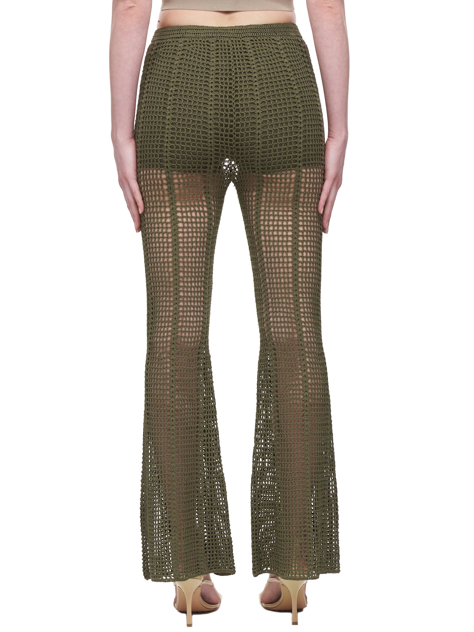 Open Crochet Trousers - 3