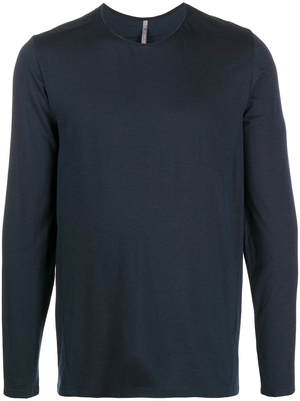 crew neck knitted top - 1