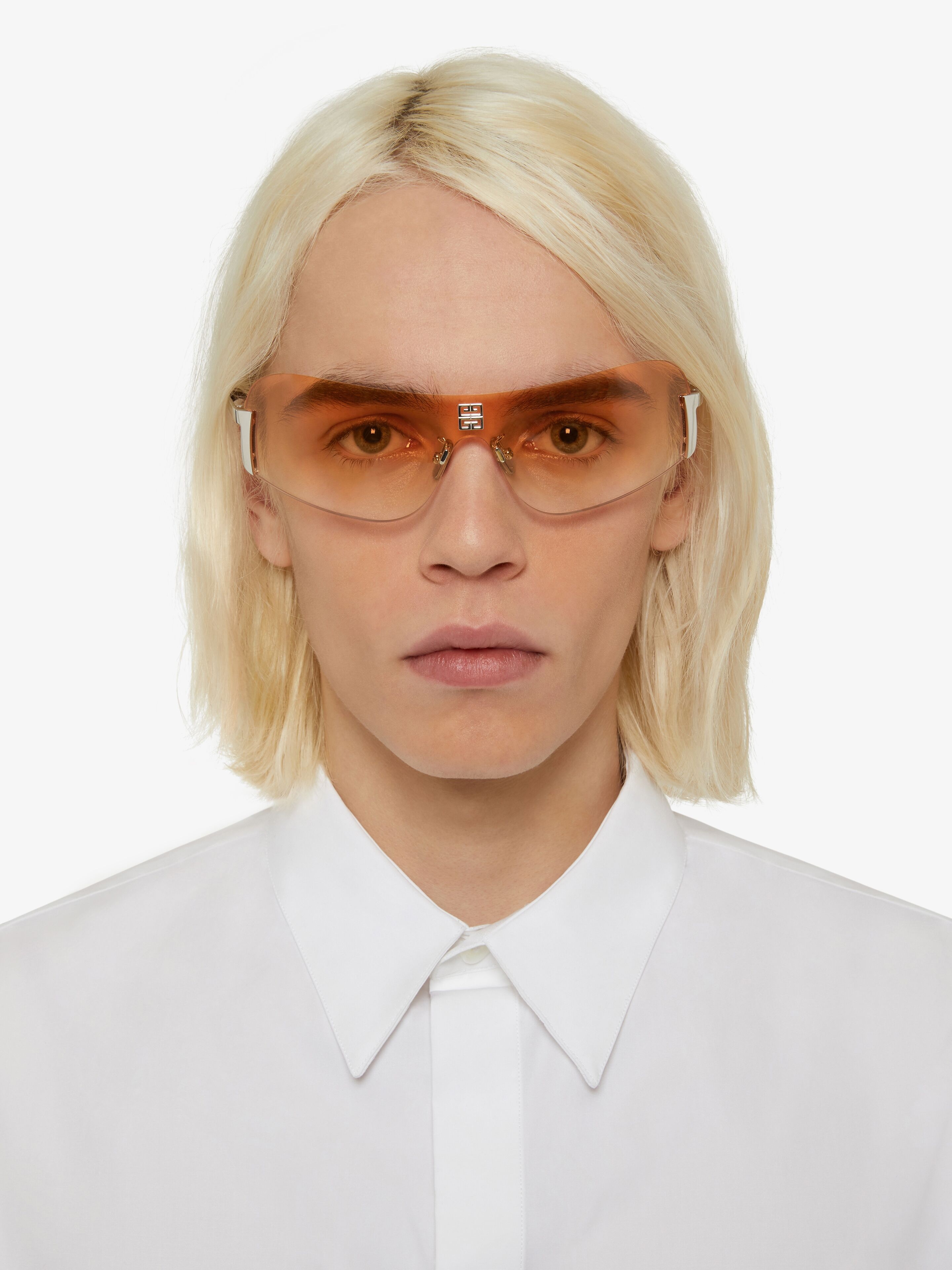 4G MASK UNISEX SUNGLASSES IN METAL - 4