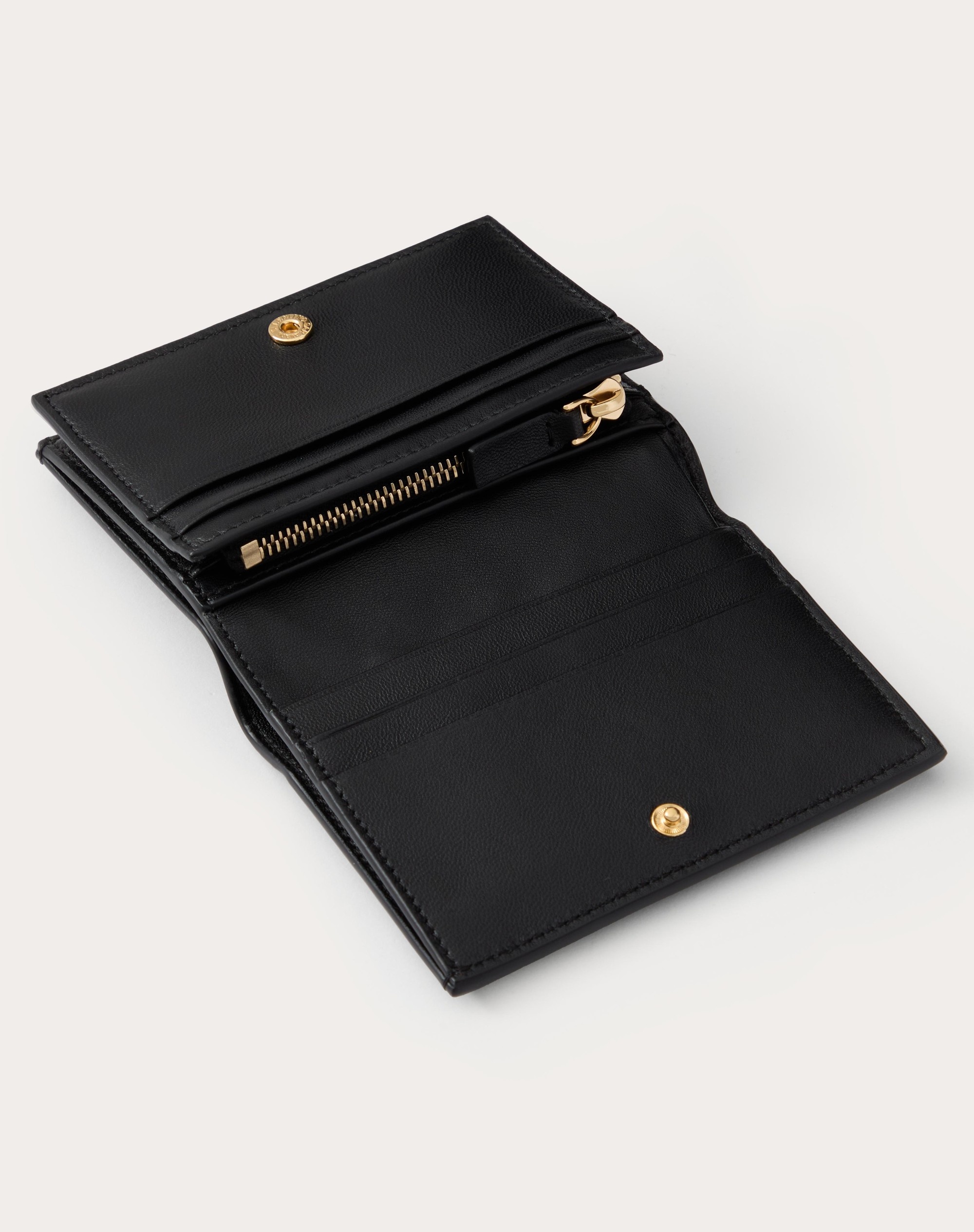 VLOGO THE BOLD EDITION SMALL WALLET IN CALFSKIN - 5