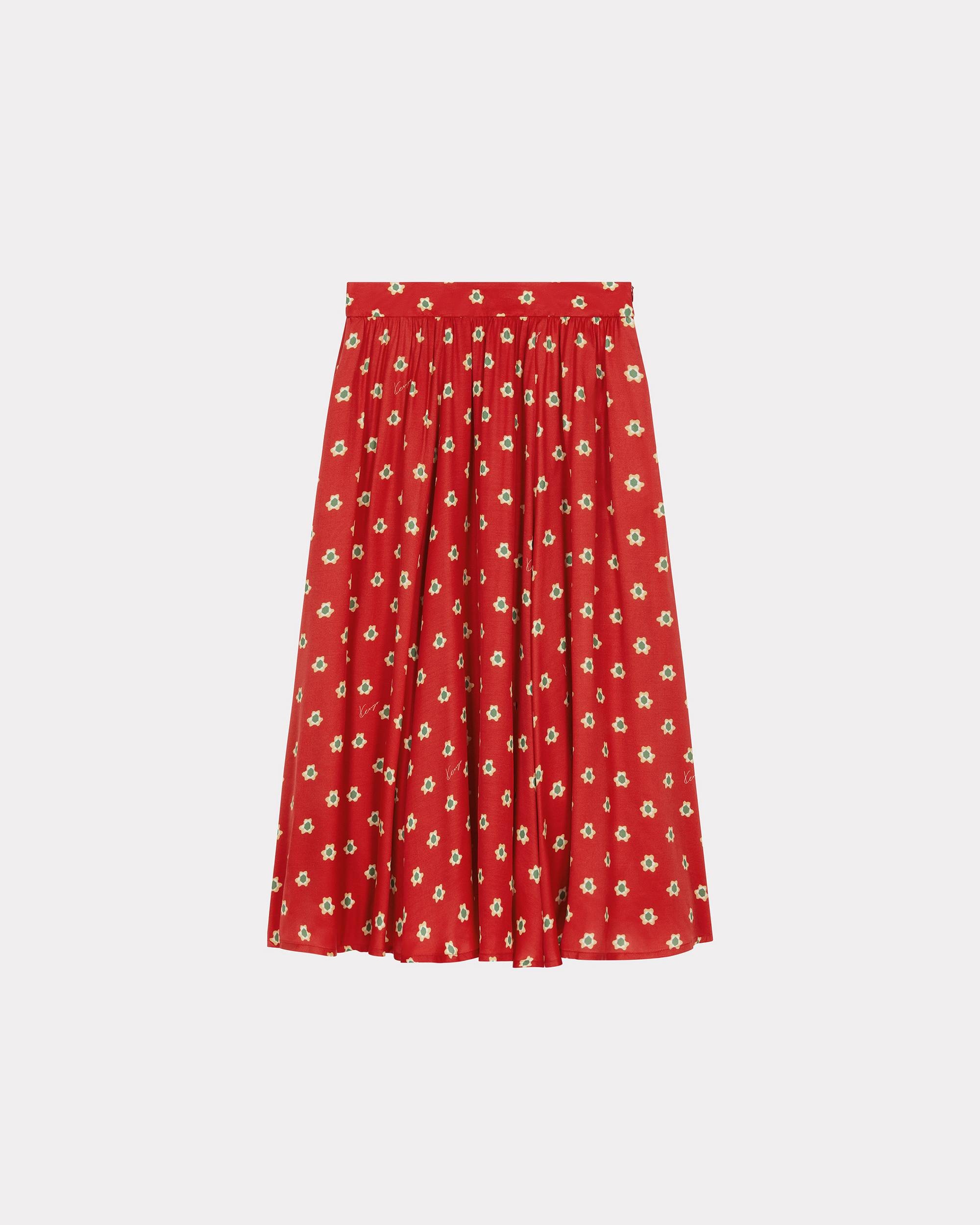 KENZO KENZO Teddy Flower midi skirt | REVERSIBLE