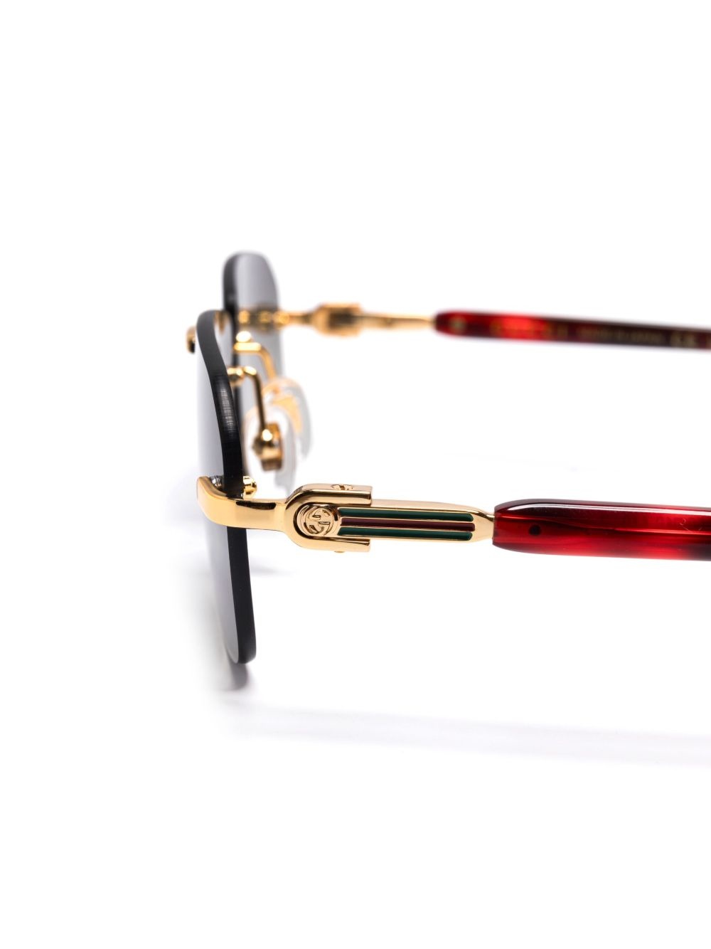 rectangle-frame sunglasses - 3
