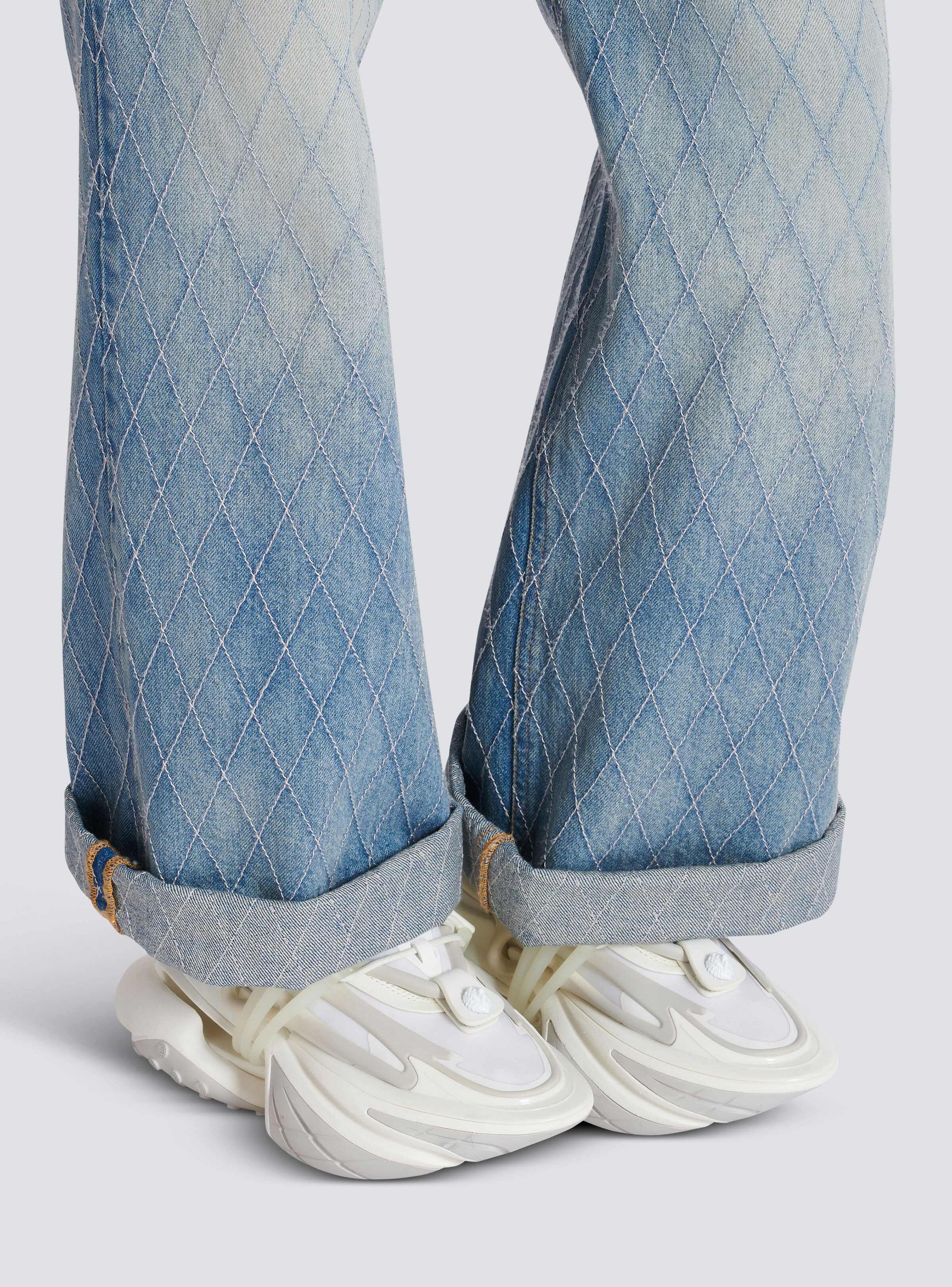 Unicorn trainers in neoprene and leather - 8