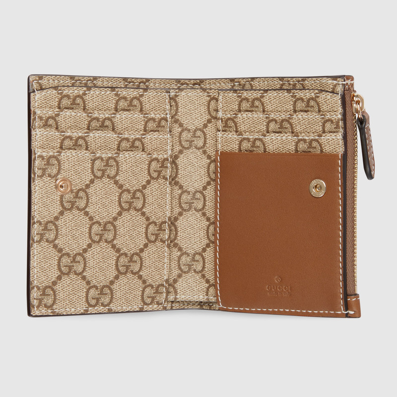 GUCCI GG Emblem medium wallet outlook