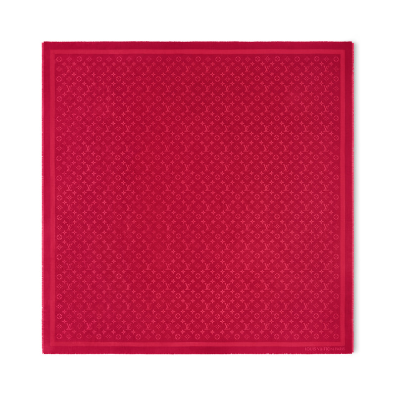 Monogram Classic Shawl 1