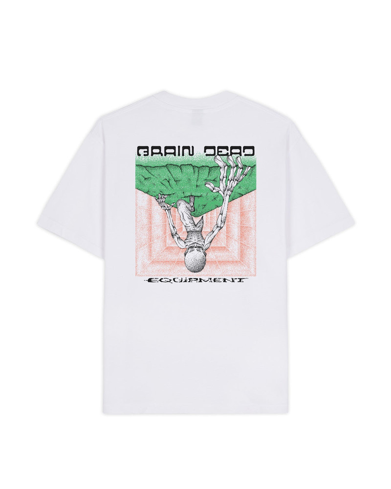 BRAIN DEAD Brain Dead Equipment Inter-dimensional Climber T-shirt - White outlook