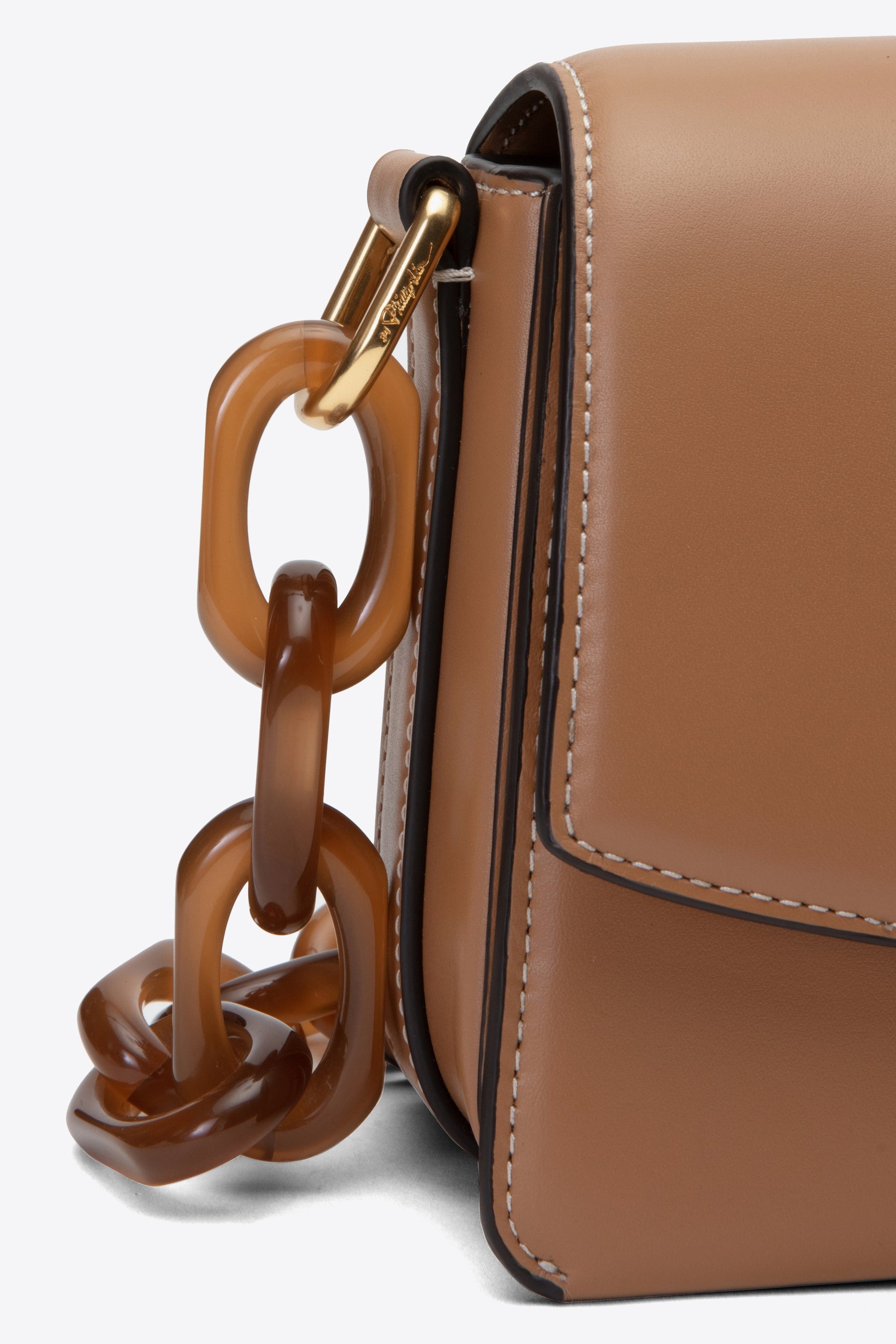 ID Shoulder Bag with Resin Chain - 5