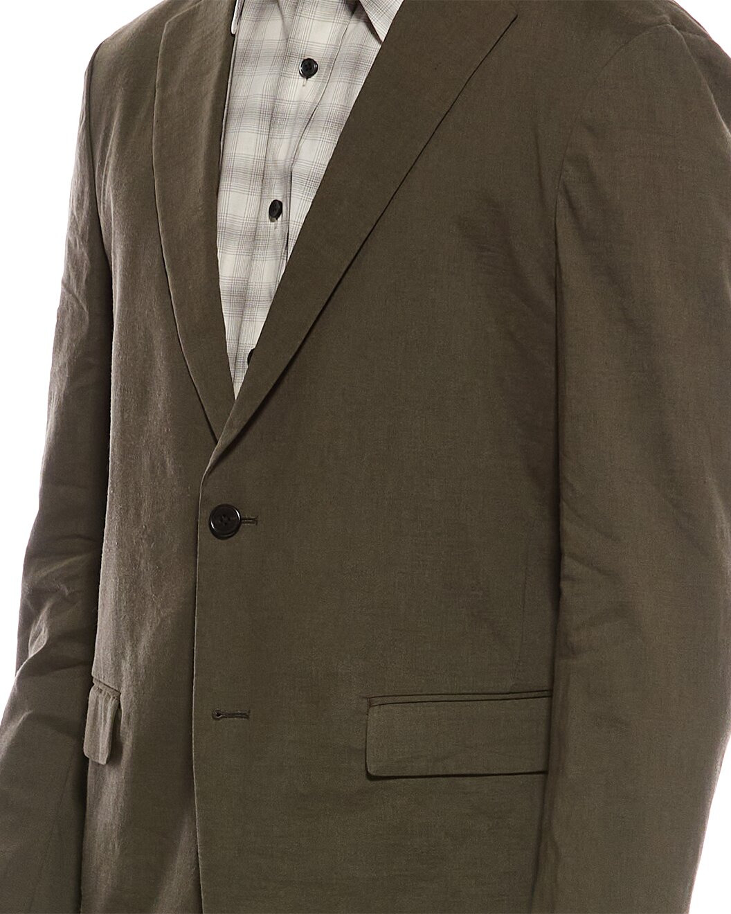 Theory Clinton Linen-Blend Blazer - 4