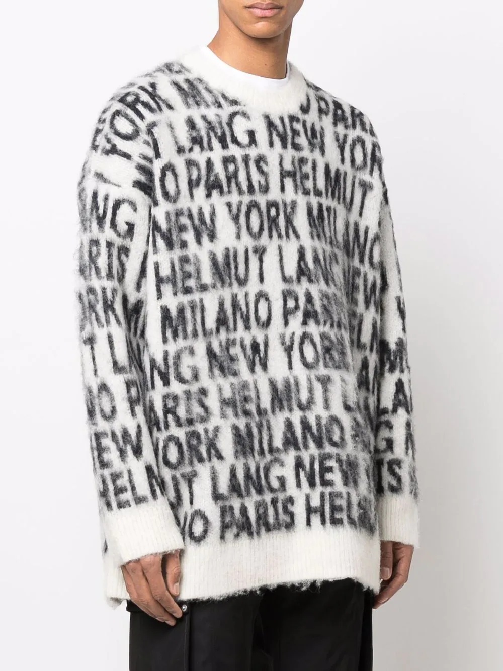 logo-print jumper - 3