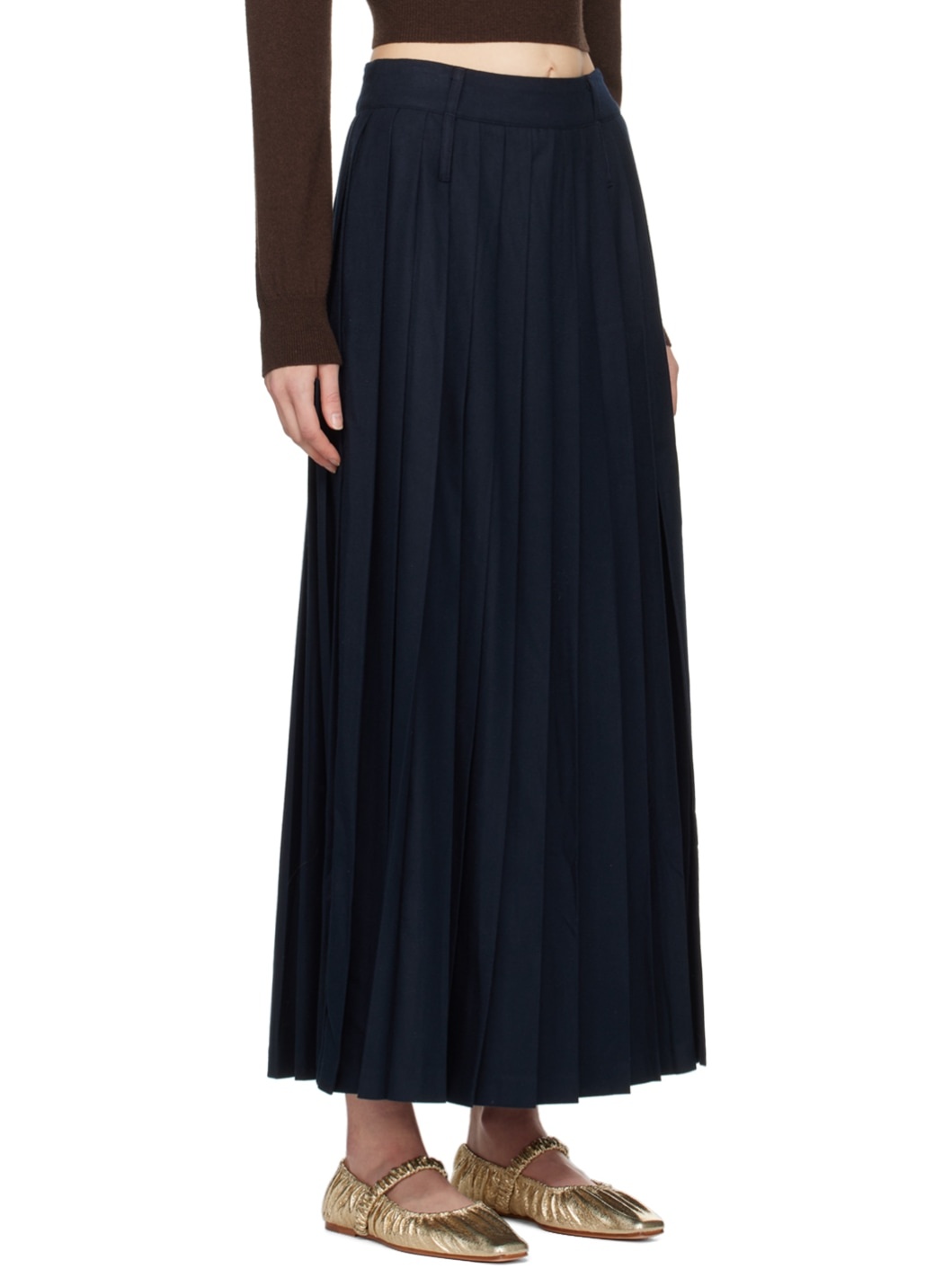 Navy Bailey Maxi Skirt - 2