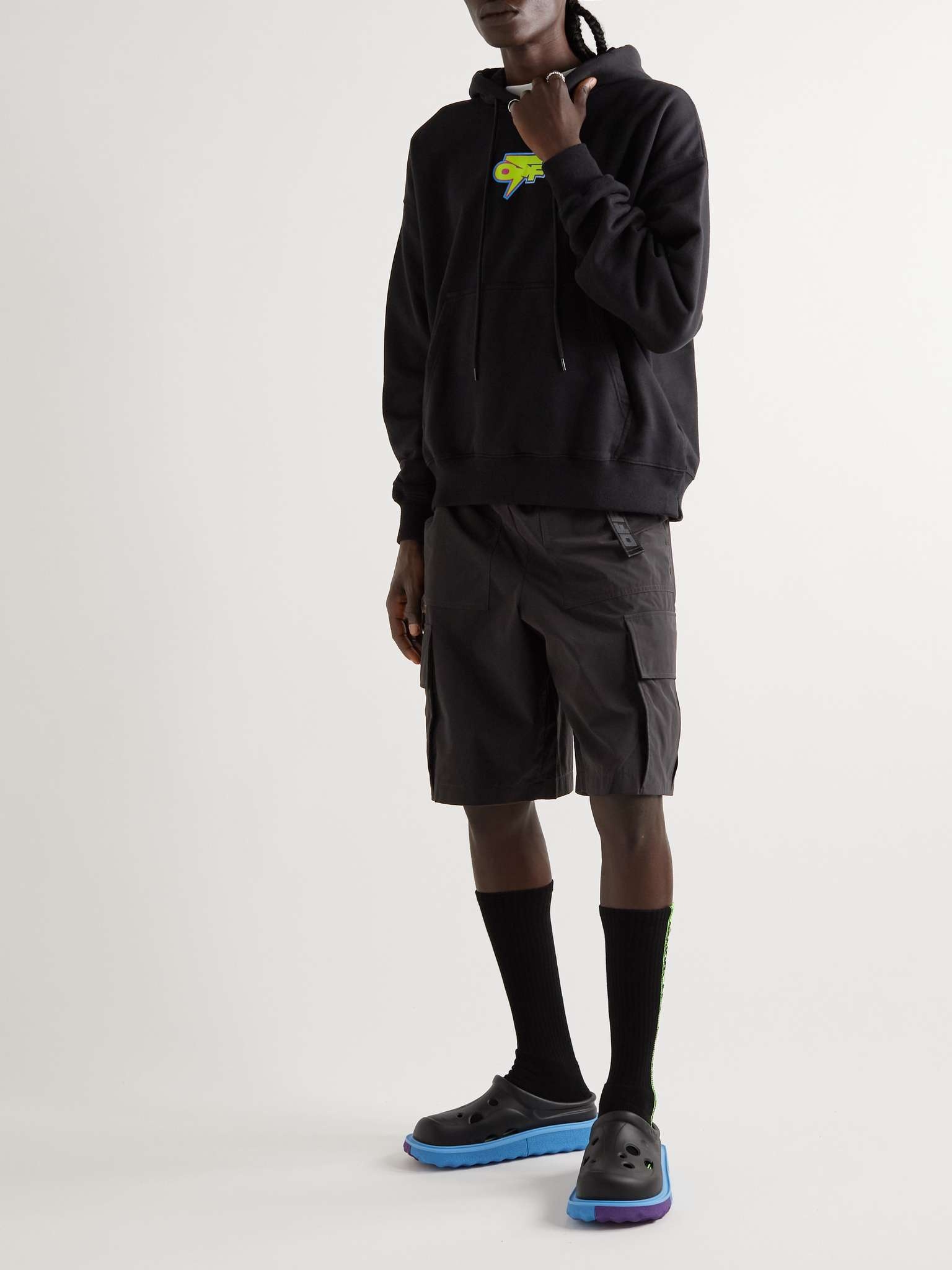 Logo-Print Cotton-Jersey Hoodie - 2