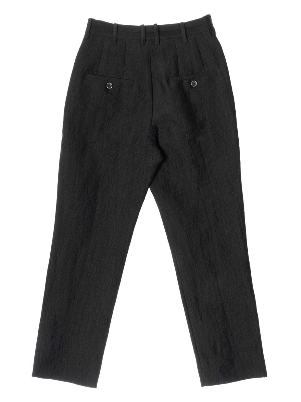 slim-fit linen trousers - 2