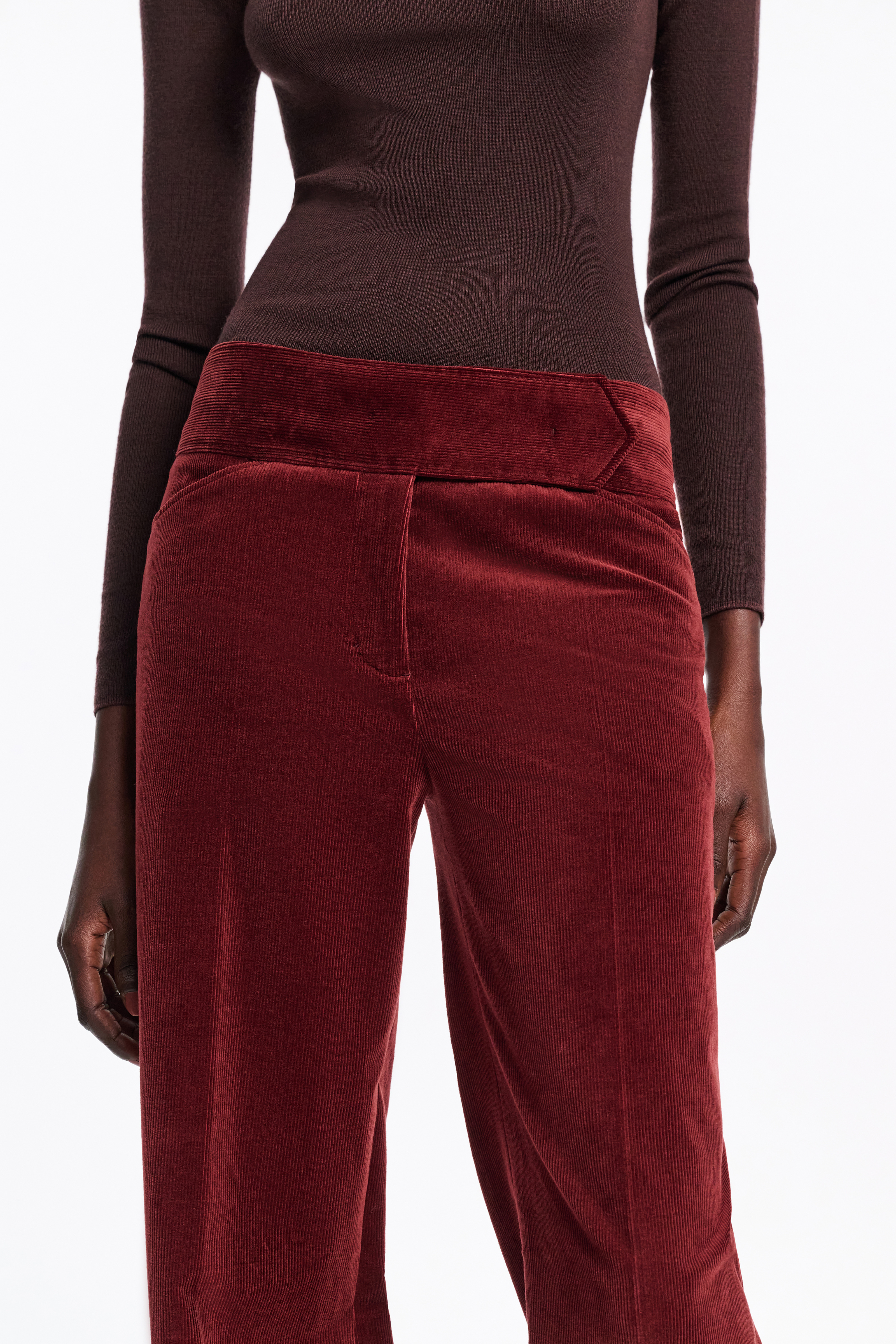 TWISTED STRUCTURE pants - 7