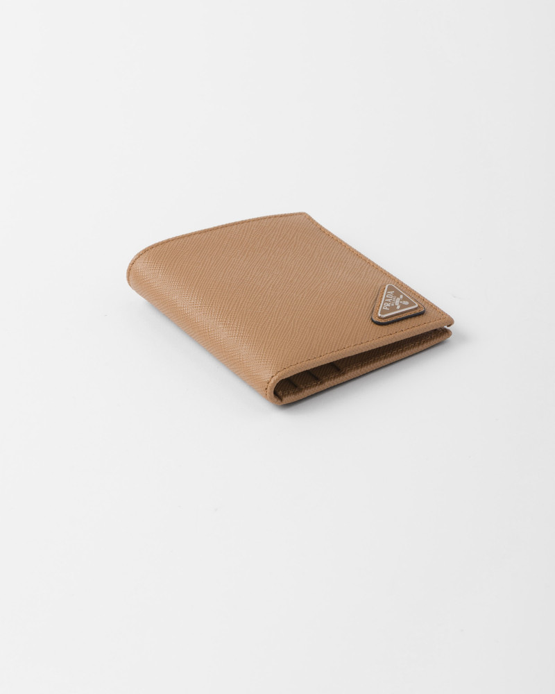 Prada Saffiano leather wallet outlook