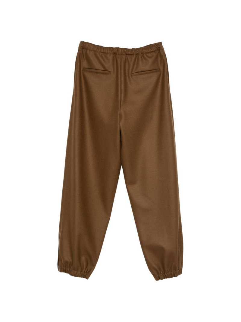 Jil Sander elasticated wool trousers outlook