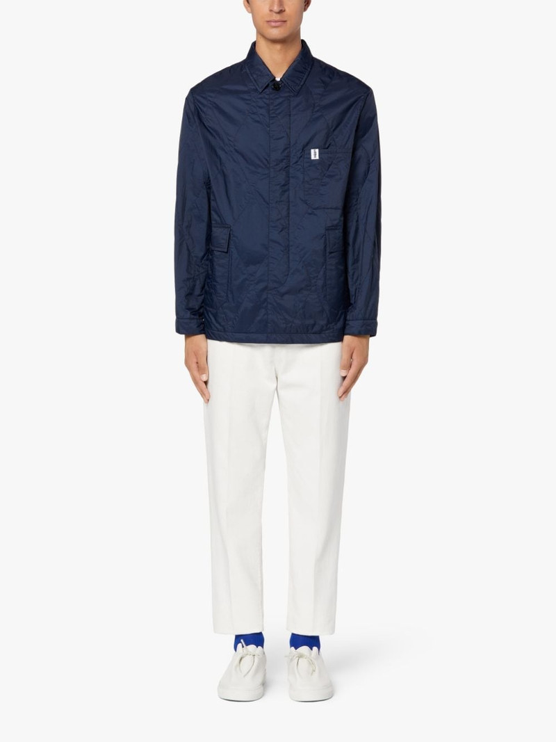 Mackintosh CHORE NAVY NYLON QUILTED JACKET | GQM-215 outlook