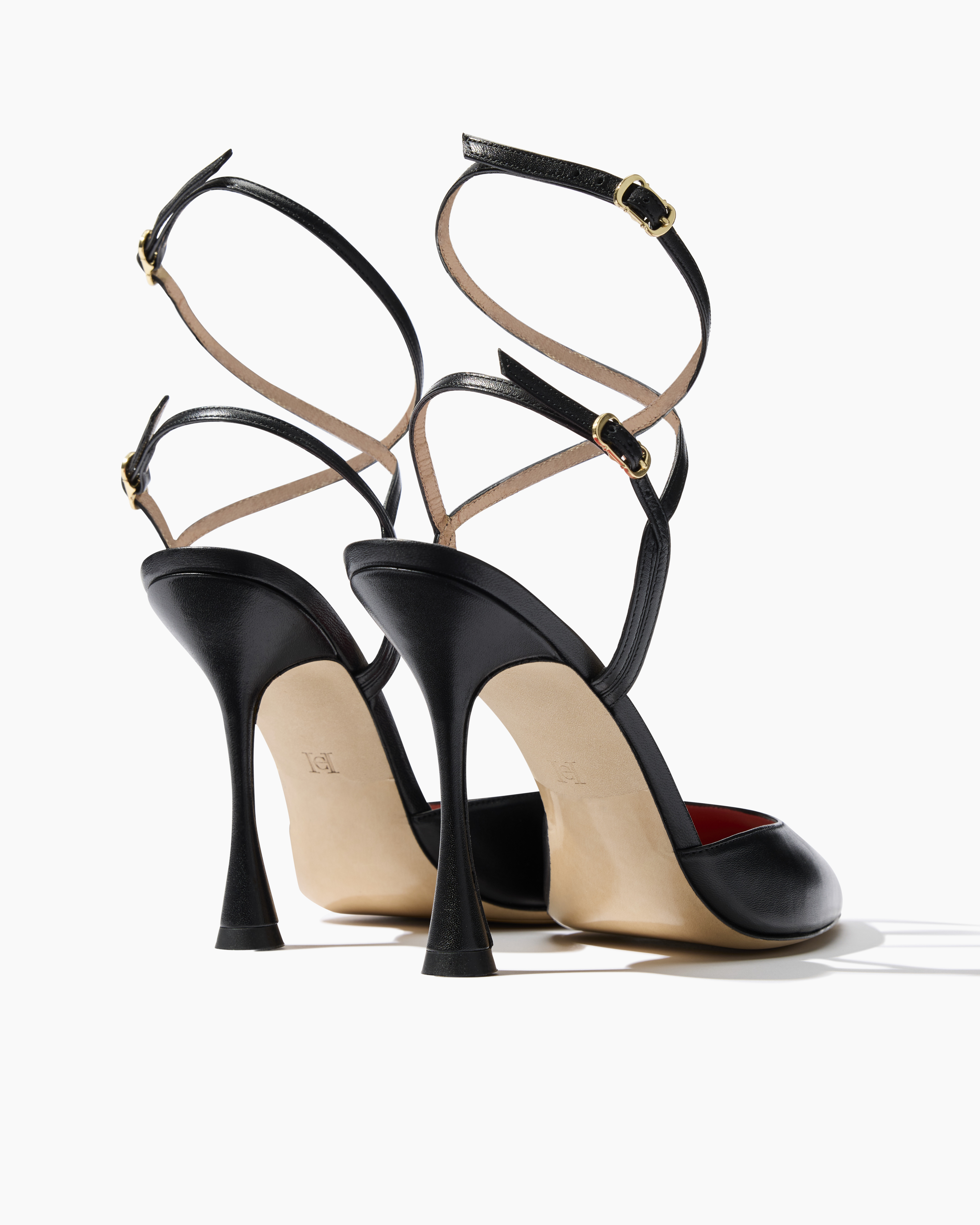 Strappy Pump in Leather - 4
