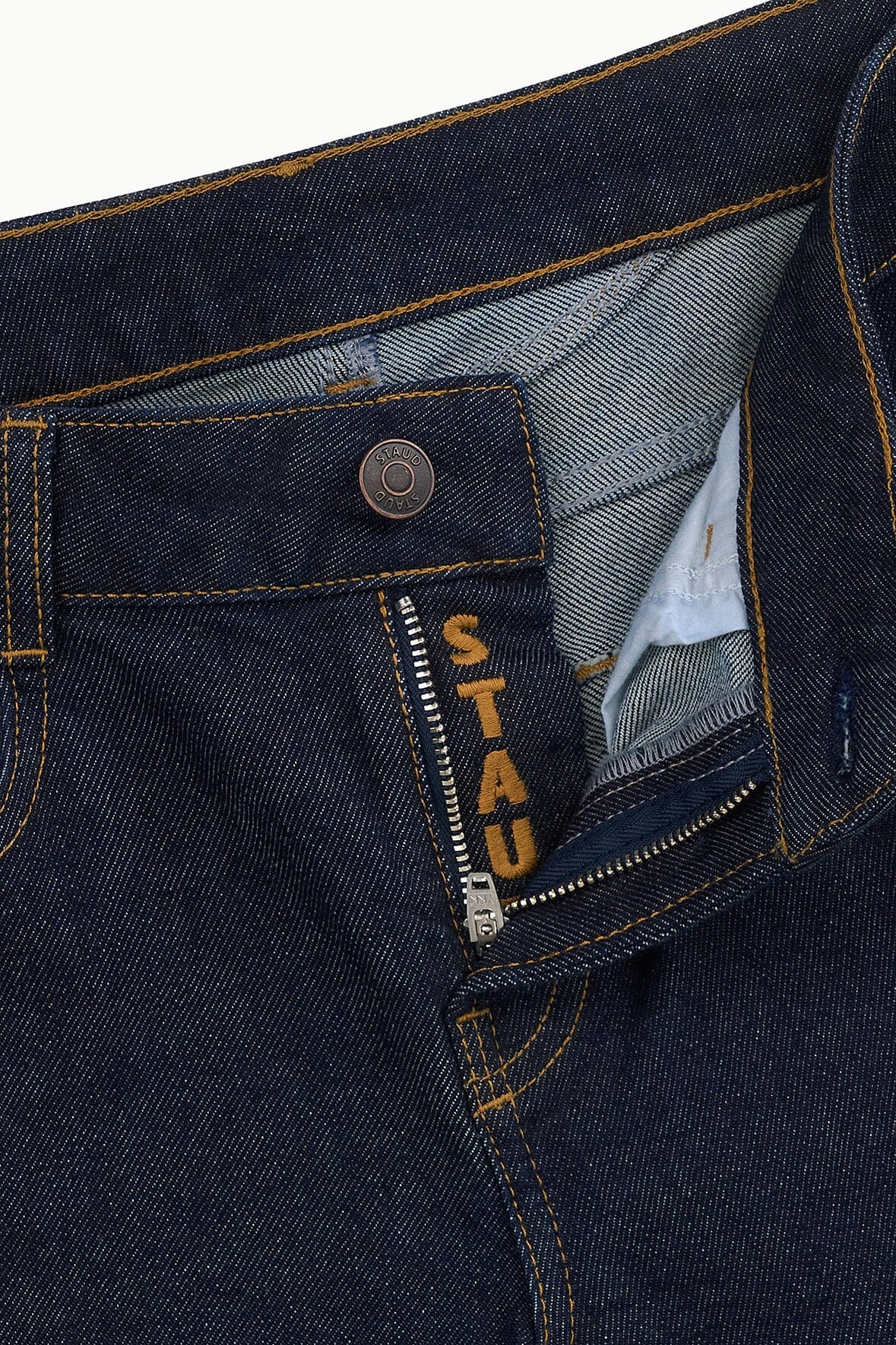 STAUD KYLE STRETCH FLARE JEAN INDIGO - 9