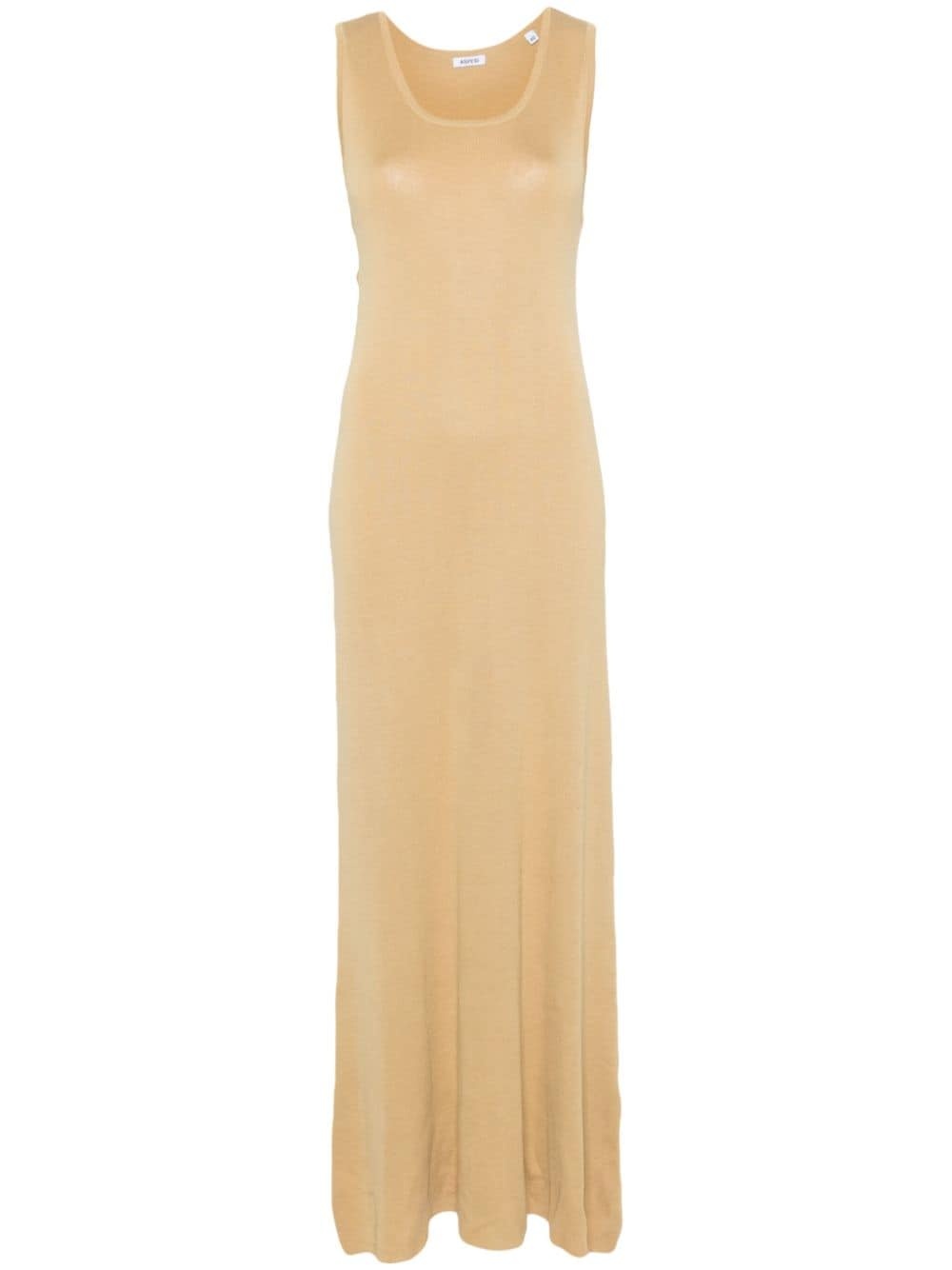 sleeveless maxi dress - 1