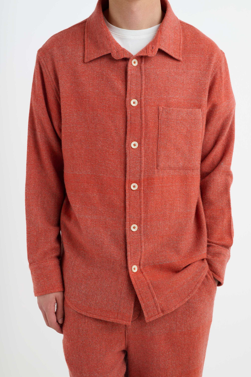 BLANKET STRIPE OVERSHIRT 3