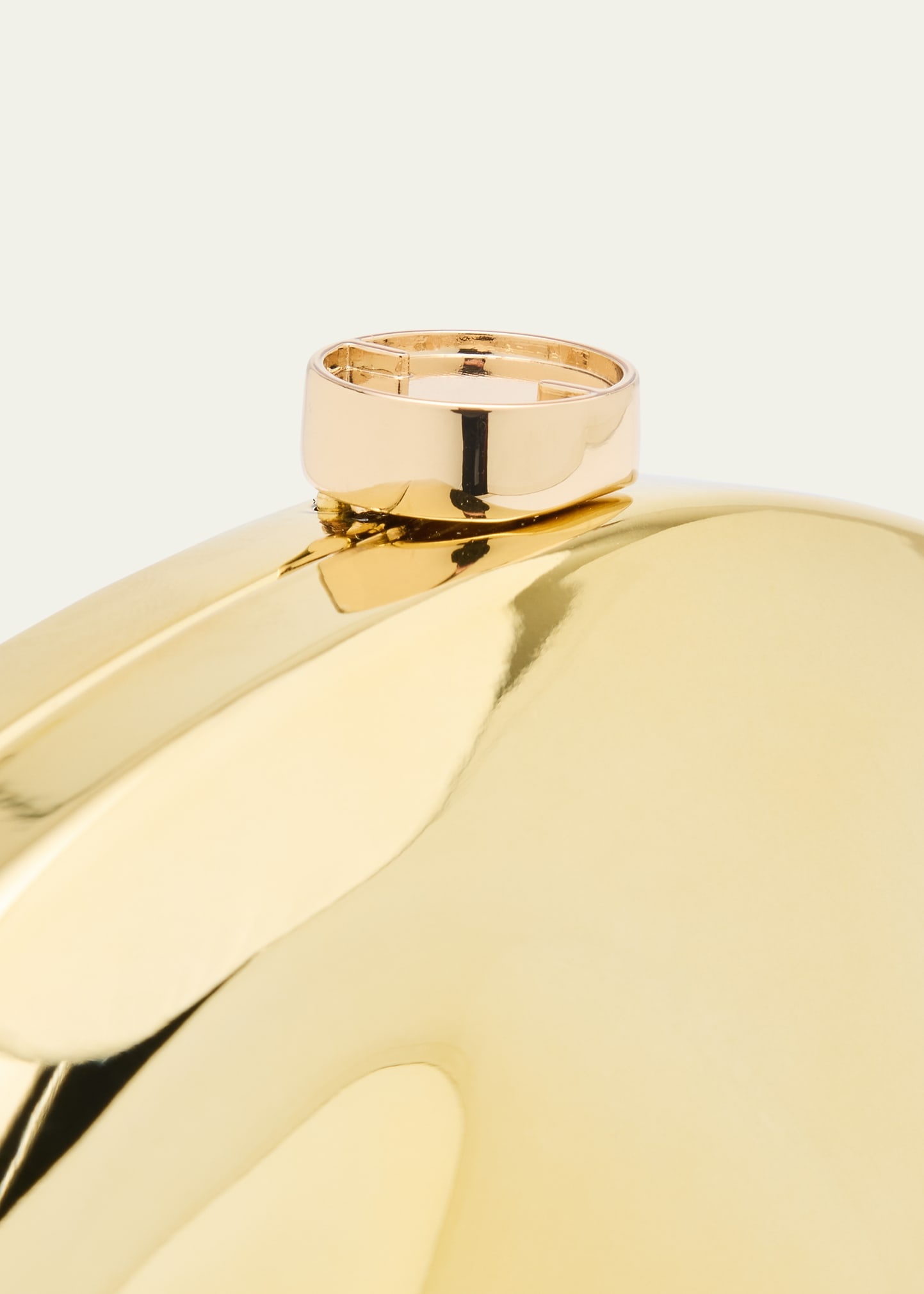 The Caldera Metallic Clutch Bag - 5