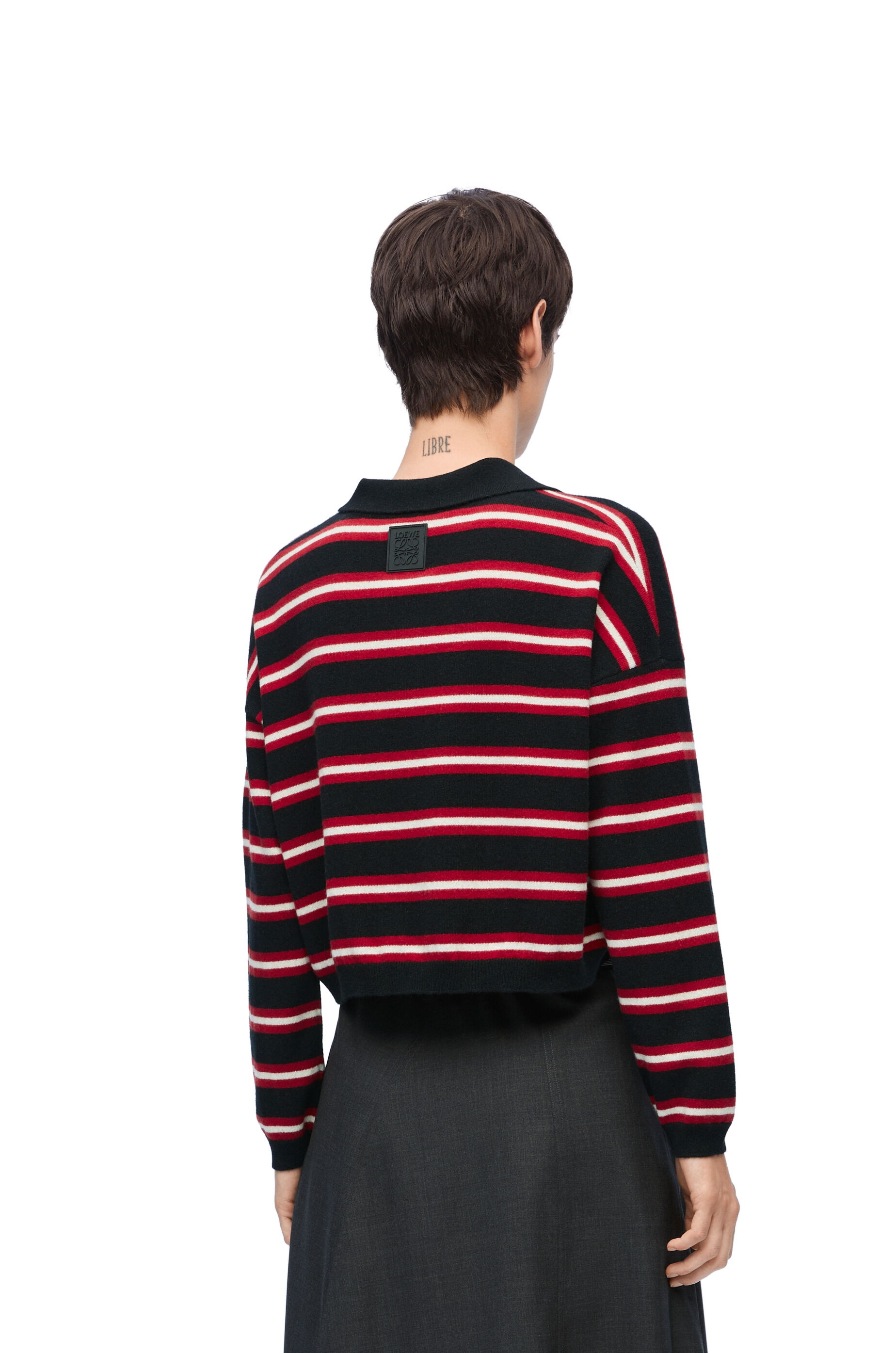 Polo sweater in wool - 4