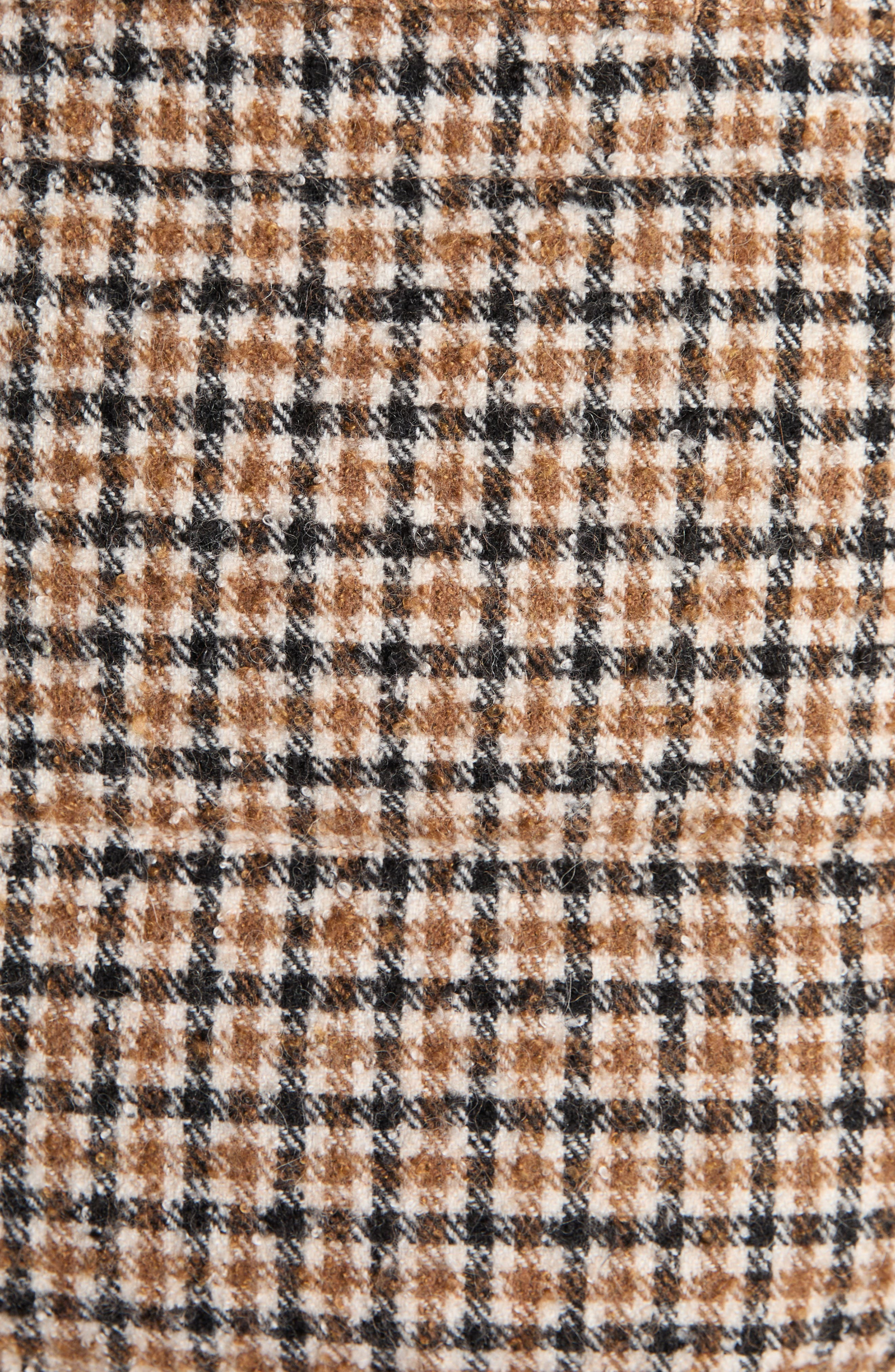 Moncler Touvet 3-in-1 Down Vest in Brown/Beige Check at Nordstrom - 6