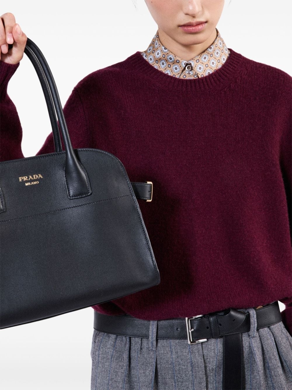 crew-neck cashmere-wool jumper - 4