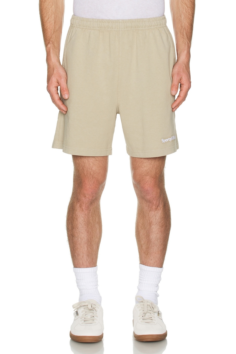 Embroidered Gym Shorts - 4