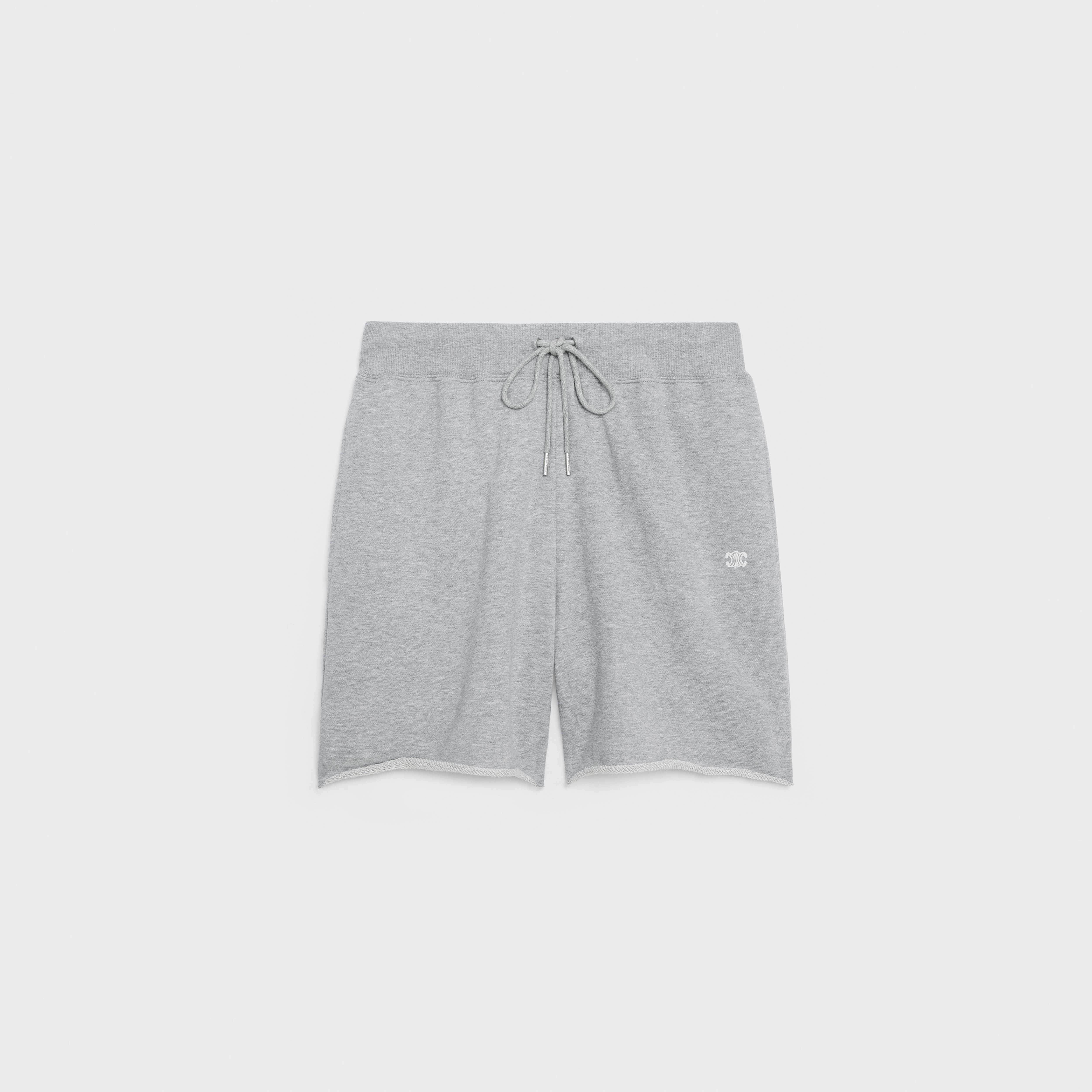 "TRIOMPHE" SHORTS IN COTTON AND CASHMERE - 1