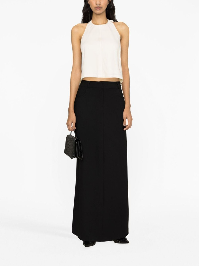 WARDROBE.NYC halterneck wool top outlook