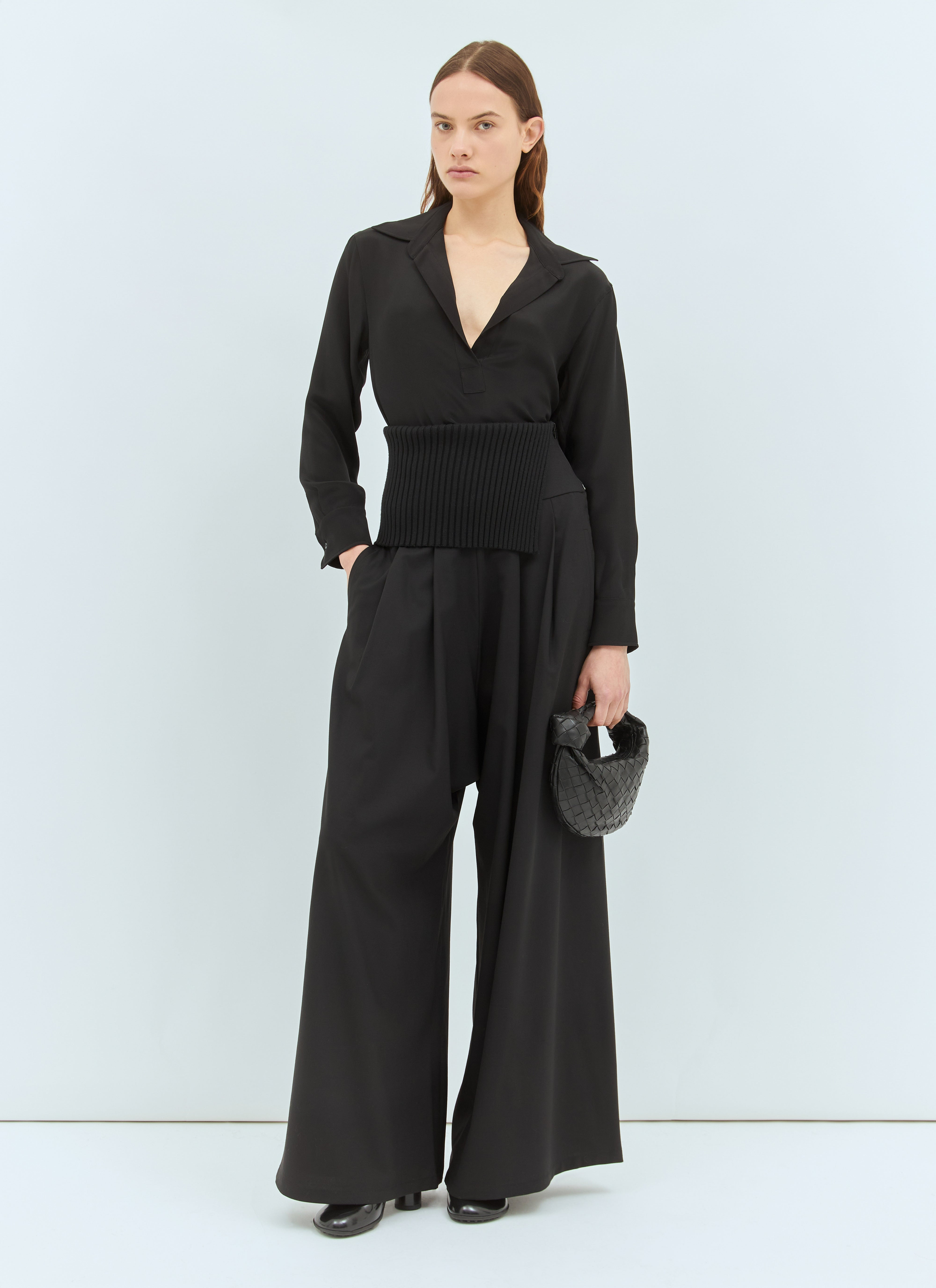 Max Mara Women Long Stretch Wool Pants - 2