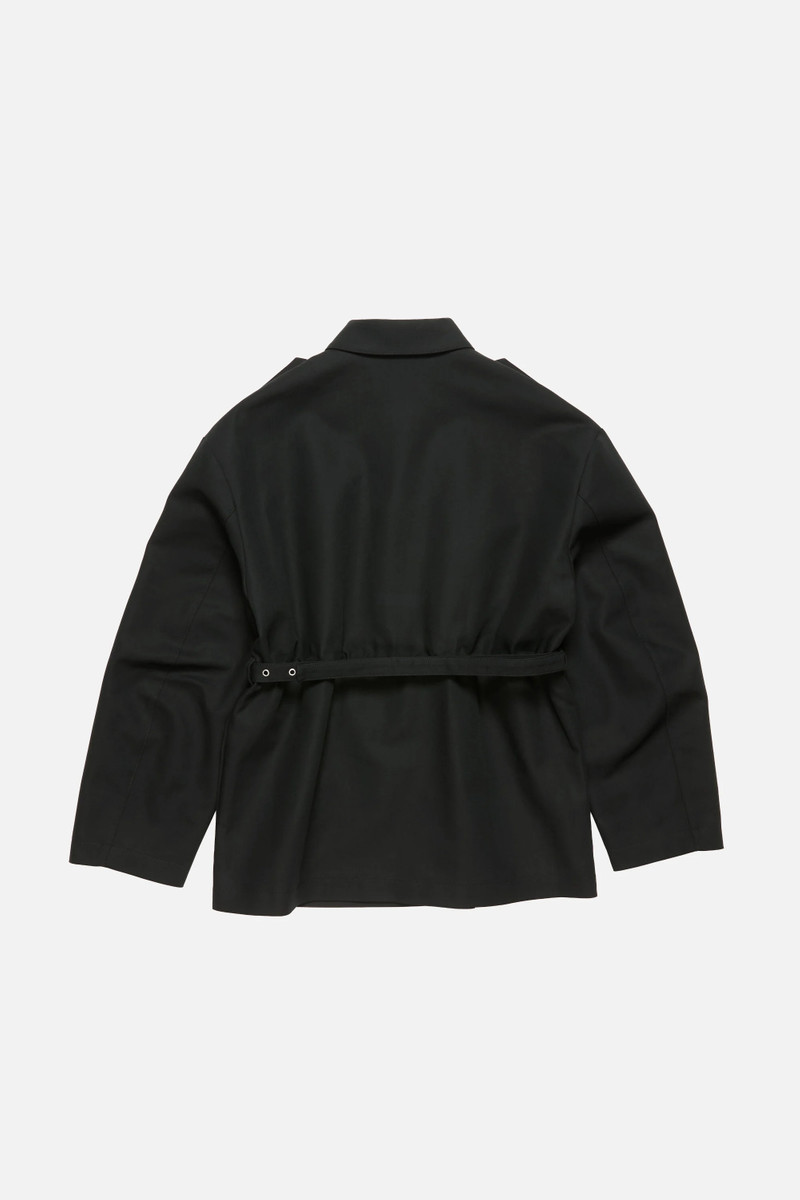 Satin blouson jacket - Black 8