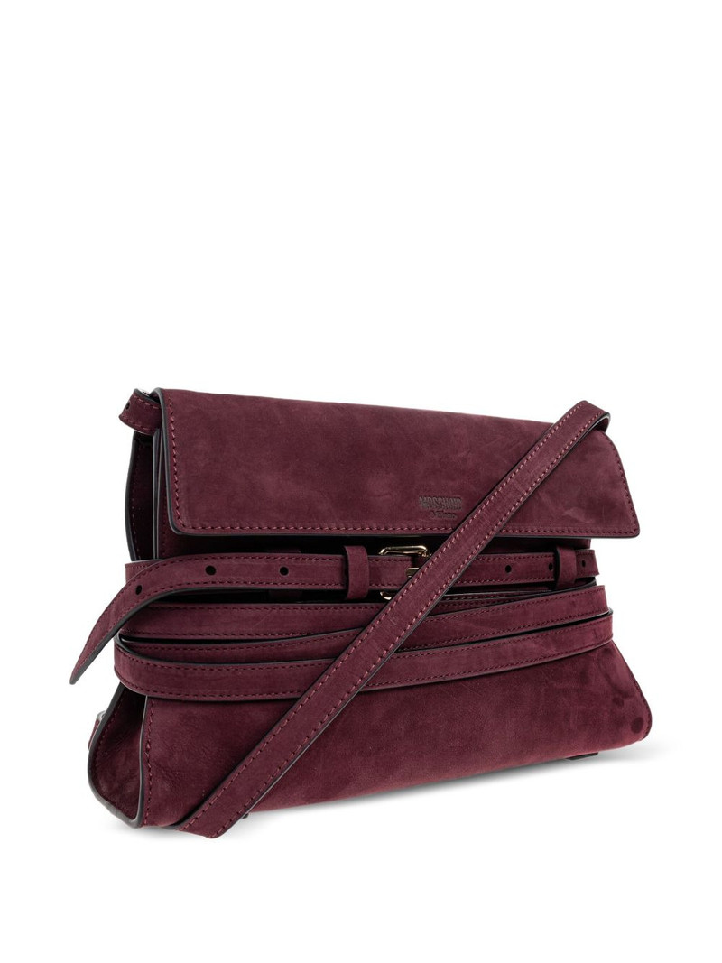belted suede cross body bag 1
