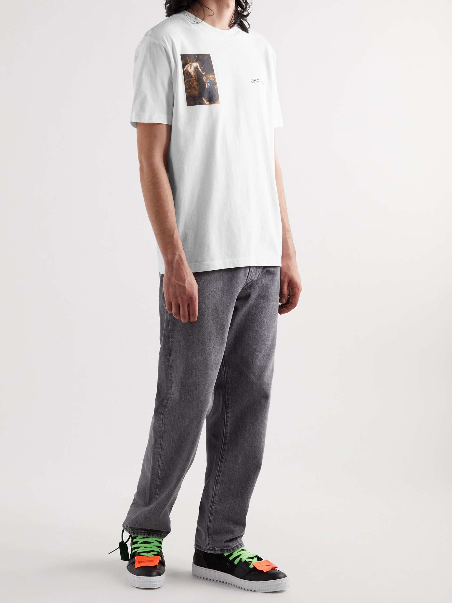 Caravag Lute Printed Cotton-Jersey T-Shirt - 2