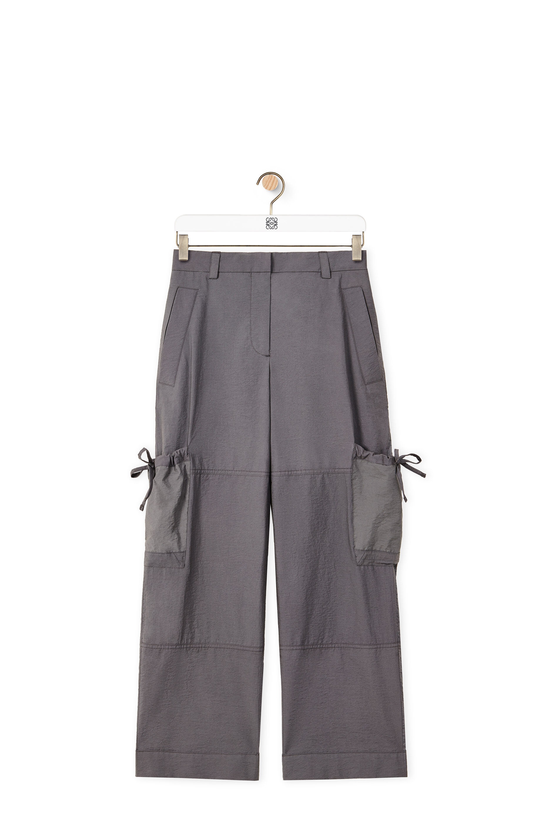 Cargo trousers in cotton and polyamide - 1