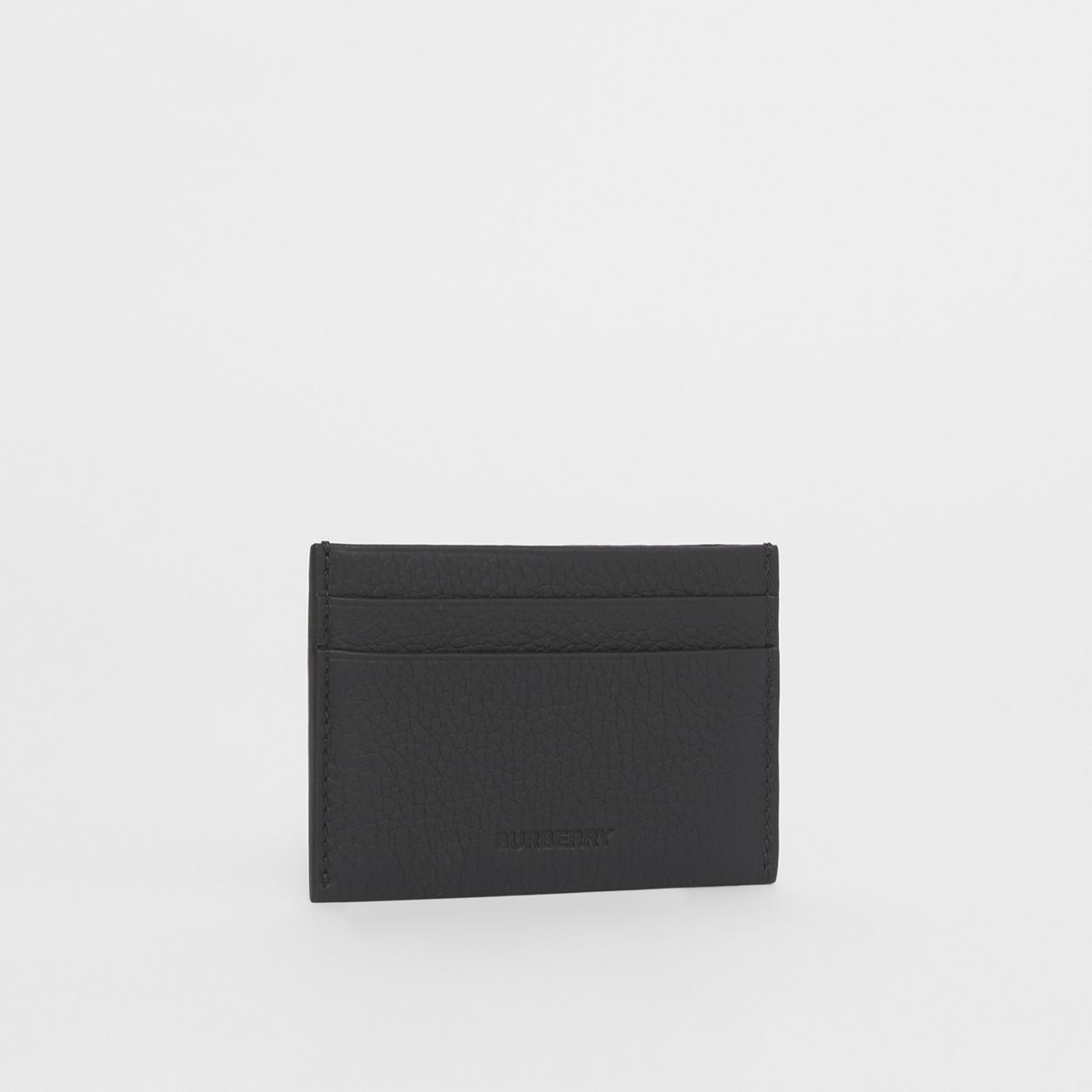 Grainy Leather Card Case - 4