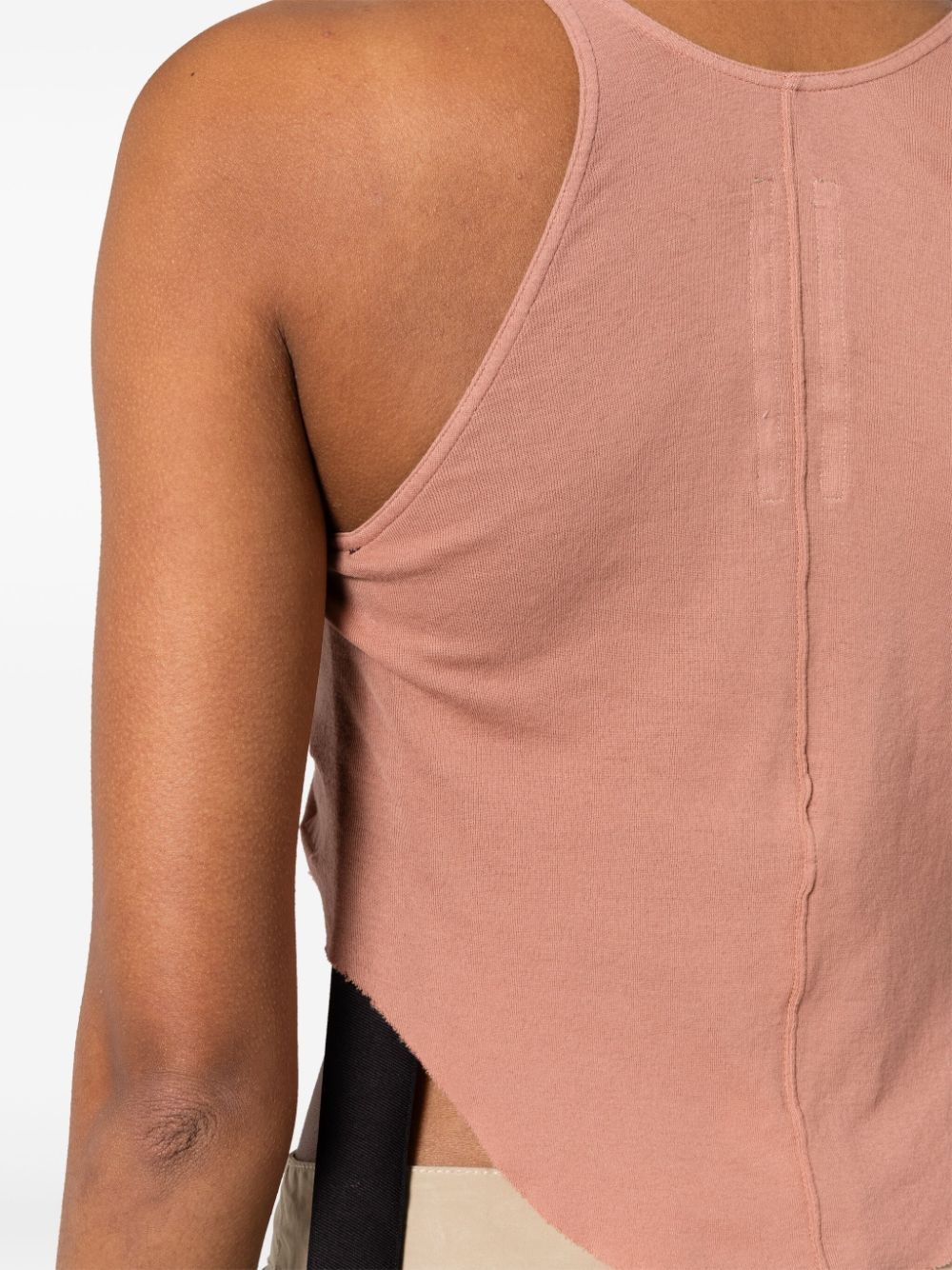 cropped cotton tank top - 5