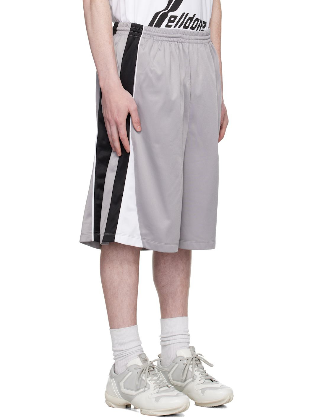 Gray Se11done Track Shorts - 2