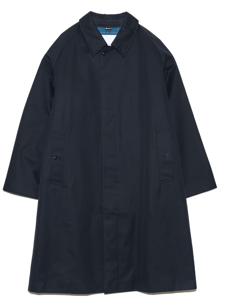 Nanamica raglan-sleeve swing coat outlook