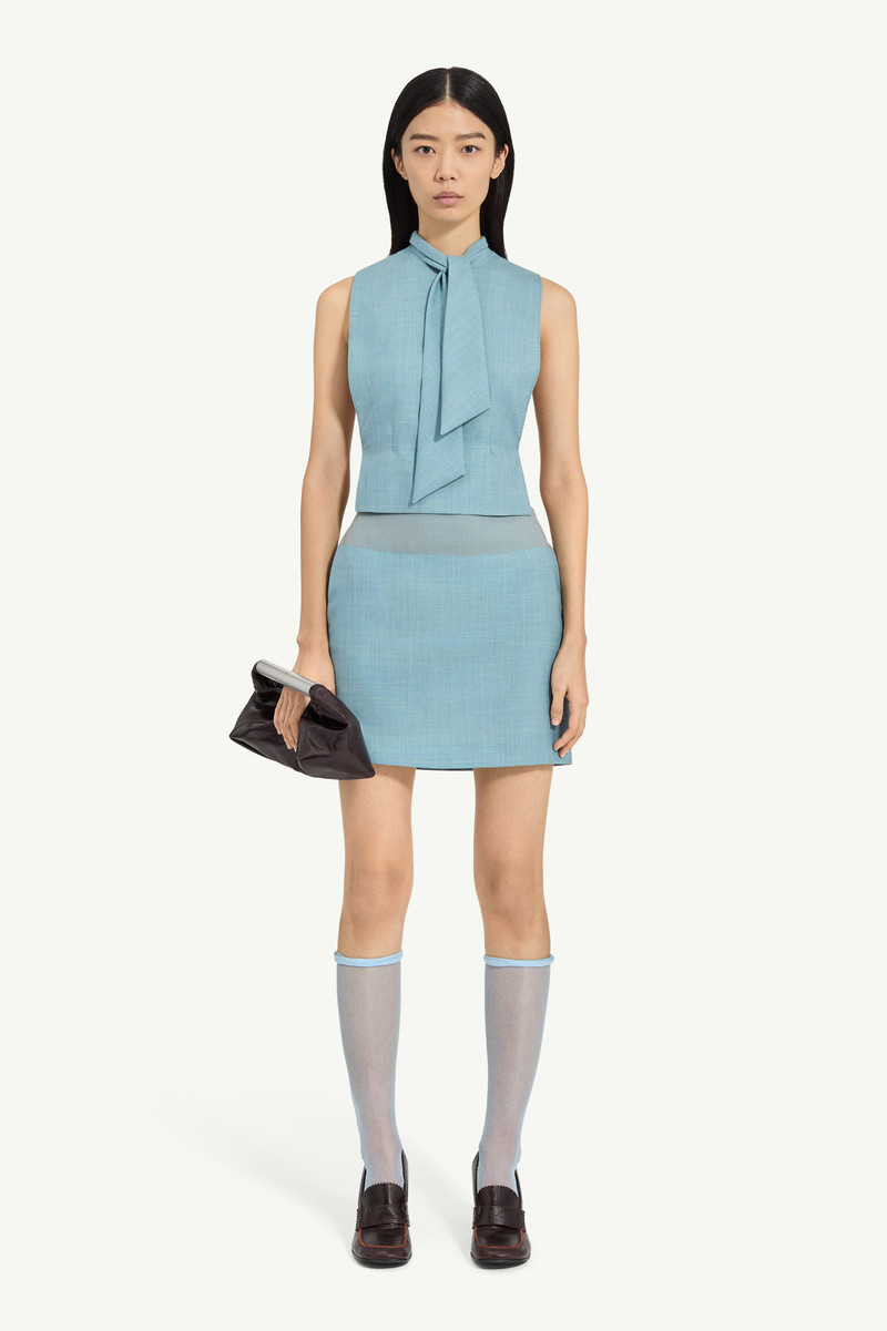 Wool Sleeveless Top 1