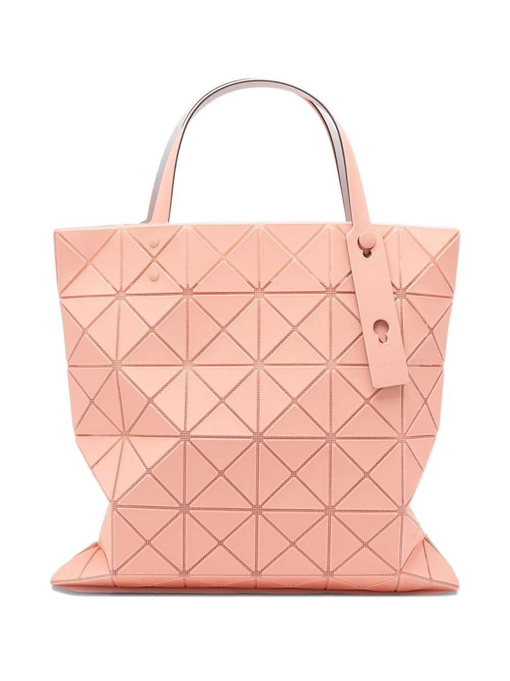 geometric-pattern tote bag - 1