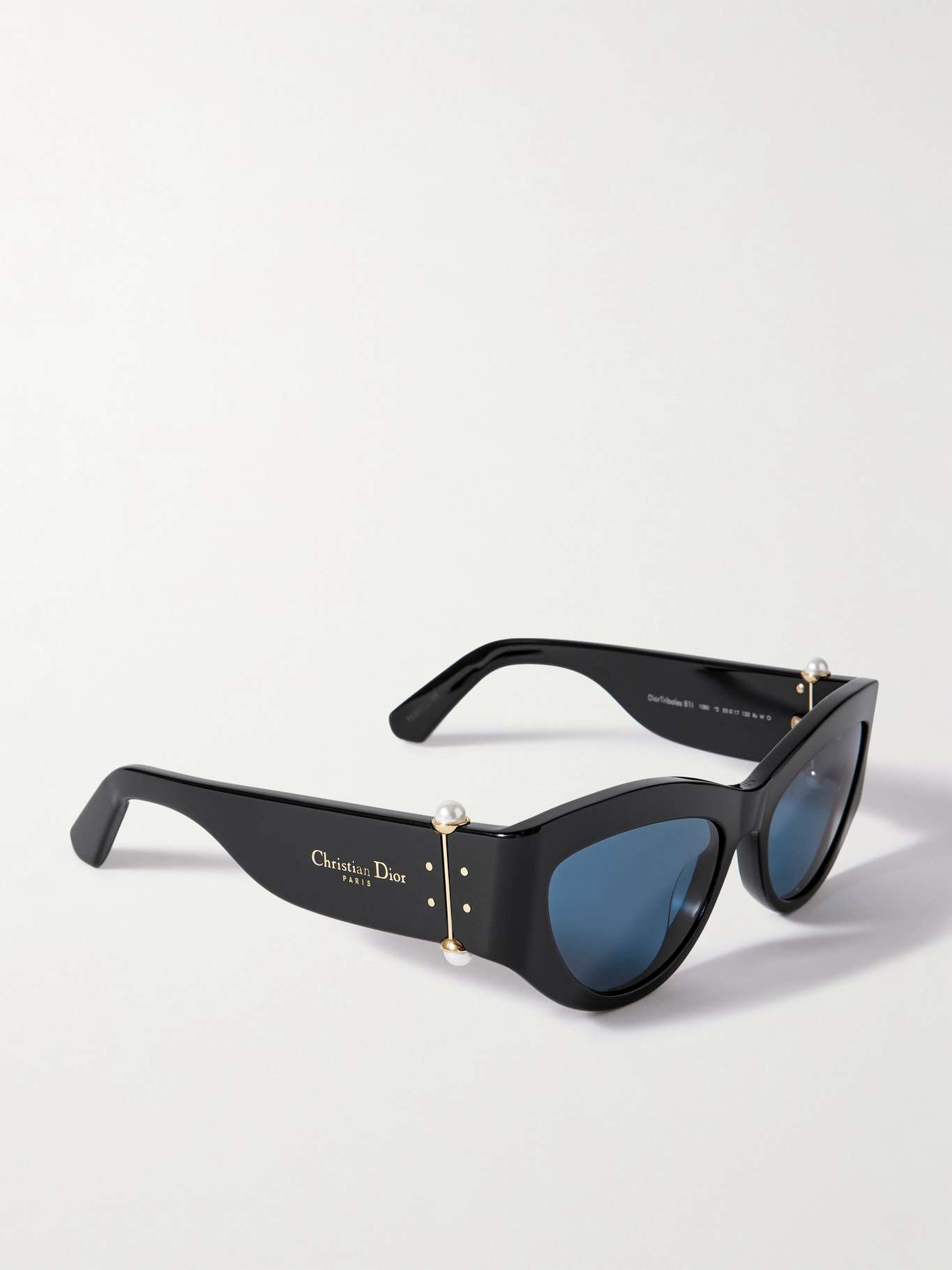 DiorTribales B1l oversized D-frame embellished acetate sunglasses Black - 3