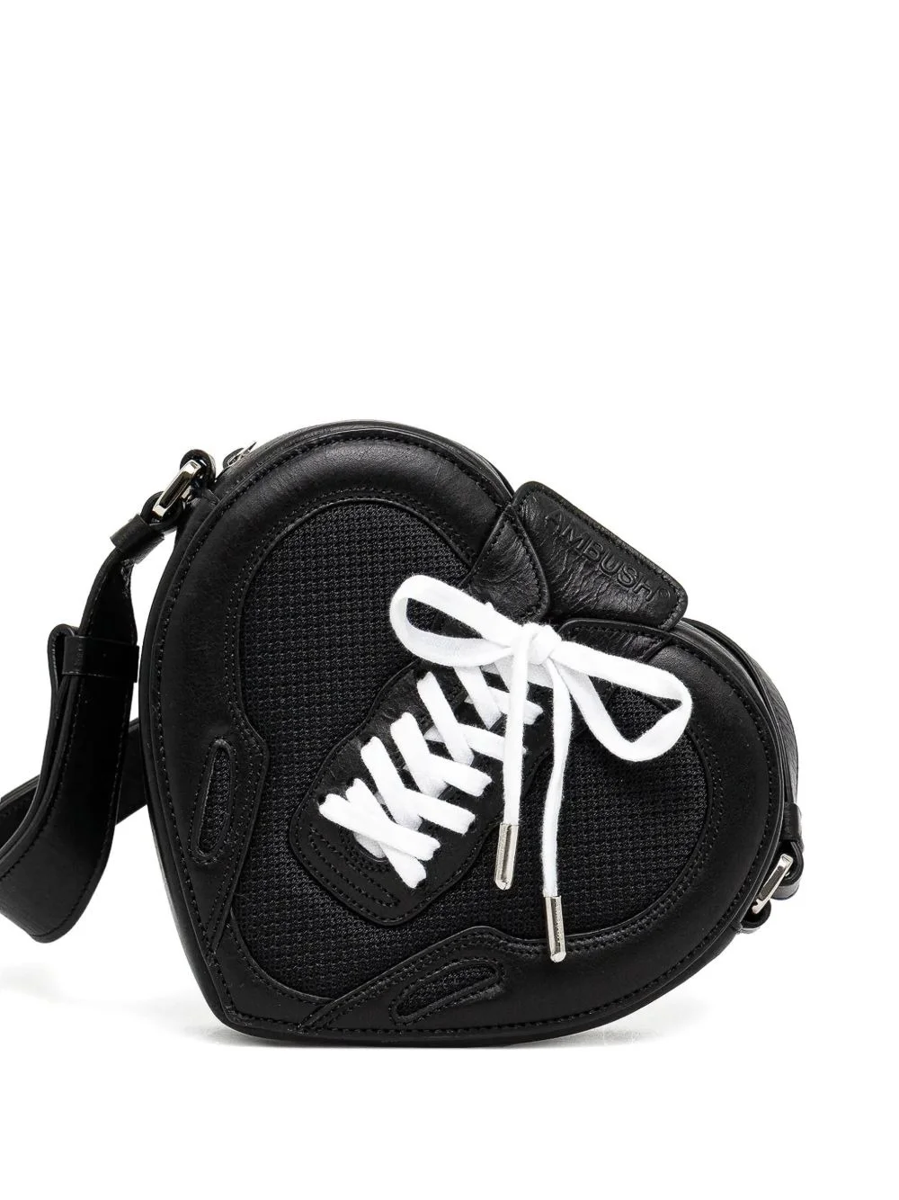 heart-shaped shoulder bag - 1