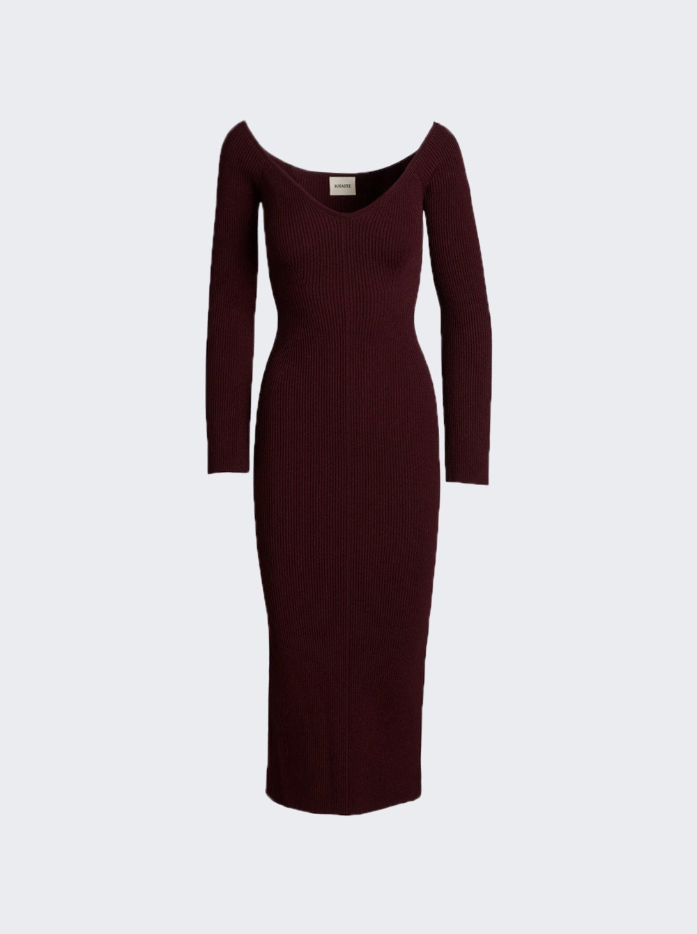 Pia Dress Merlot Red - 1