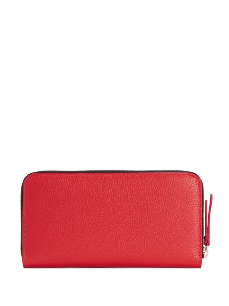 Paula logo-print leather wallet - 2