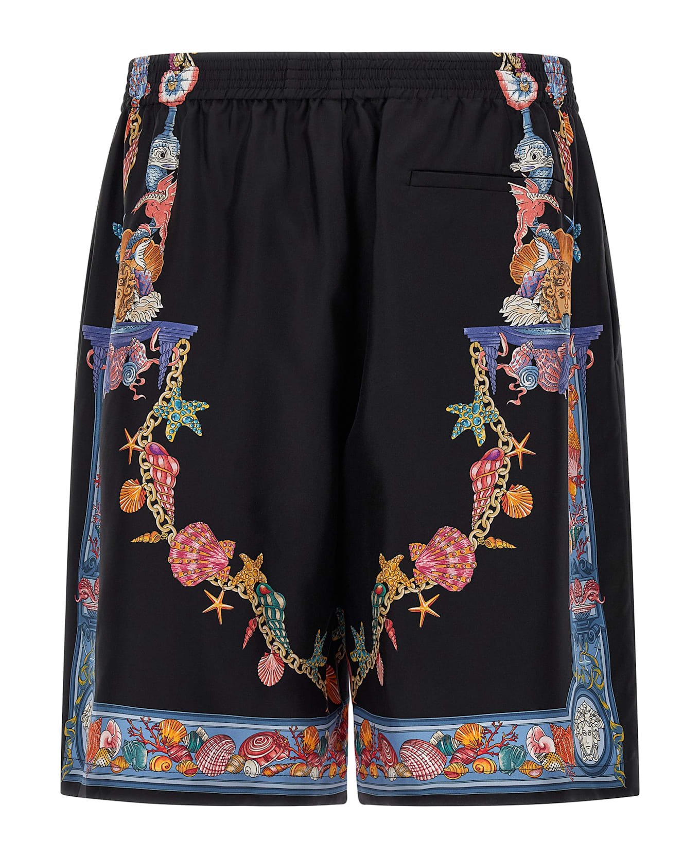 'coral Theatre' Print Bermuda Shorts - 2