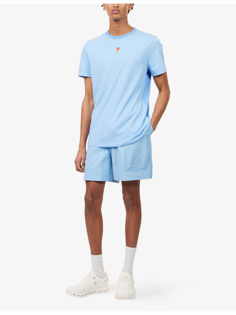 On Trek Graphic-Print Woven Shorts outlook